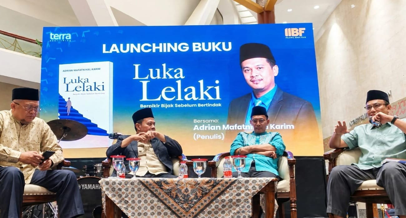 Sekum MUI Kabupaten Sukabumi Hadiri Launching Buku Luka Lelaki di Jakarta